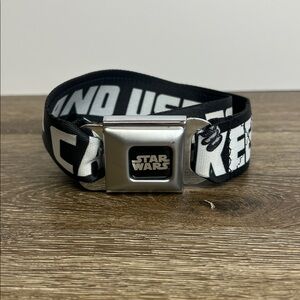 Buckle-Down Star Wars “Keep Calm and Use the Force” Seatbelt Belt – Adjustable